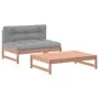 Juego de muebles jardín 2 pzas y cojines madera abeto Douglas de vidaXL, Conjuntos de jardín - Ref: Foro24-3186107, Precio: 2...