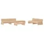 Juego de muebles de jardín 6 piezas y cojines madera maciza de vidaXL, Conjuntos de jardín - Ref: Foro24-3186151, Precio: 807...