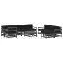 Garden furniture set 10 pieces and gray solid wood cushions by vidaXL, Garden sets - Ref: Foro24-3186083, Price: 946,73 €, Di...