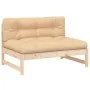 Juego de muebles de jardín 2 piezas y cojines madera maciza de vidaXL, Conjuntos de jardín - Ref: Foro24-3186102, Precio: 258...