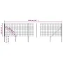 Wire fence with anchor spikes anthracite gray 1x10 m by vidaXL, fence panels - Ref: Foro24-154257, Price: 90,50 €, Discount: %