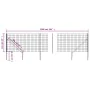 Cerca de alambre con pinchos de anclaje gris antracita 1,1x10 m de vidaXL, Paneles de vallas - Ref: Foro24-154258, Precio: 94...