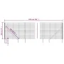 Wire fence with anchor spikes green 2x10 m by vidaXL, fence panels - Ref: Foro24-154118, Price: 159,97 €, Discount: %
