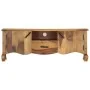 Solid sheesham wood TV cabinet 115x30x42 cm by vidaXL, TV Furniture - Ref: Foro24-287337, Price: 153,66 €, Discount: %