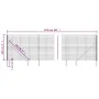 Cerca de alambre con pinchos de anclaje gris antracita 1,8x25 m de vidaXL, Paneles de vallas - Ref: Foro24-154269, Precio: 27...
