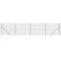Wire fence with anchor spikes anthracite gray 1.6x10 m by vidaXL, fence panels - Ref: Foro24-154260, Price: 133,26 €, Discoun...