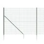 Wire fence with anchor spikes green 2.2x10 m by vidaXL, fence panels - Ref: Foro24-154119, Price: 173,10 €, Discount: %