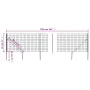 Anthrazitgraues Stacheldrahtzaun mit Anker, 0,8x25 m von vidaXL, Zaunpaneele - Ref: Foro24-154264, Preis: 163,66 €, Rabatt: %