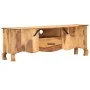 Solid sheesham wood TV cabinet 115x30x42 cm by vidaXL, TV Furniture - Ref: Foro24-287337, Price: 153,66 €, Discount: %