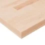 Square oak wood untreated table top 80x80x4 cm by vidaXL, Table tops - Ref: Foro24-342946, Price: 128,07 €, Discount: %