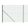 Wire fence with green flange 1.6x25 m by vidaXL, fence panels - Ref: Foro24-154156, Price: 224,02 €, Discount: %