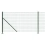 Wire fence with green flange 0.8x10 m by vidaXL, fence panels - Ref: Foro24-154144, Price: 70,33 €, Discount: %