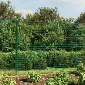 Green wire fence with tie wire 1.6x10 m by vidaXL, fence panels - Ref: Foro24-154148, Price: 110,74 €, Discount: %