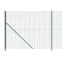 Green wire fence with tie wire 1.6x10 m by vidaXL, fence panels - Ref: Foro24-154148, Price: 110,74 €, Discount: %