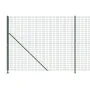 Drahtzaun mit grünem Flansch 2x25 m von vidaXL, Zaunpaneele - Ref: Foro24-154158, Preis: 268,02 €, Rabatt: %