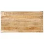 Solid rough mango wood dining table 140x70x76 cm by vidaXL, Kitchen and dining tables - Ref: Foro24-287434, Price: 198,96 €, ...
