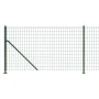Drahtzaun mit grünem Flansch 1x10 m von vidaXL, Zaunpaneele - Ref: Foro24-154145, Preis: 76,65 €, Rabatt: %