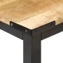 Solid rough mango wood dining table 140x70x76 cm by vidaXL, Kitchen and dining tables - Ref: Foro24-287434, Price: 198,96 €, ...
