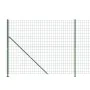 Drahtzaun mit grünem Flansch 1,8x10 m von vidaXL, Zaunpaneele - Ref: Foro24-154165, Preis: 101,99 €, Rabatt: %