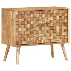 Sideboard aus massivem Akazienholz, 75 x 35 x 65 cm von vidaXL, Sideboards - Ref: Foro24-287439, Preis: 200,71 €, Rabatt: %