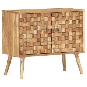 Solid acacia wood sideboard 75x35x65 cm by vidaXL, Sideboards - Ref: Foro24-287439, Price: 200,71 €, Discount: %