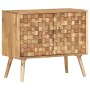 Solid acacia wood sideboard 75x35x65 cm by vidaXL, Sideboards - Ref: Foro24-287439, Price: 200,71 €, Discount: %