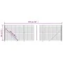 Cerca de alambre con brida gris antracita 1,4x25 m de vidaXL, Paneles de vallas - Ref: Foro24-154315, Precio: 121,51 €, Descu...