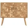 Aparador de madera maciza de acacia 75x35x65 cm de vidaXL, Aparadores - Ref: Foro24-287439, Precio: 200,71 €, Descuento: %