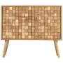 Solid acacia wood sideboard 75x35x65 cm by vidaXL, Sideboards - Ref: Foro24-287439, Price: 200,71 €, Discount: %