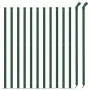Wire fence with green flange 1.1x25 m by vidaXL, fence panels - Ref: Foro24-154154, Price: 159,55 €, Discount: %