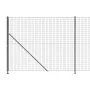 Wire fence with anthracite grey tie 1.6x25 m by vidaXL, fence panels - Ref: Foro24-154300, Price: 146,94 €, Discount: %