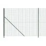 Wire fence with green flange 1.4x10 m by vidaXL, fence panels - Ref: Foro24-154147, Price: 102,90 €, Discount: %