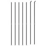 Wire fence with anthracite gray flange 1.4x10 m by vidaXL, fence panels - Ref: Foro24-154307, Price: 83,43 €, Discount: %