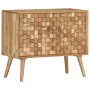 Solid acacia wood sideboard 75x35x65 cm by vidaXL, Sideboards - Ref: Foro24-287439, Price: 200,71 €, Discount: %