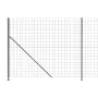 Drahtzaun mit anthrazitgrauem Flansch 1,4x10 m von vidaXL, Zaunpaneele - Ref: Foro24-154323, Preis: 63,19 €, Rabatt: %