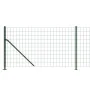 Wire fence with green flange 1x10 m by vidaXL, fence panels - Ref: Foro24-154161, Price: 70,98 €, Discount: %