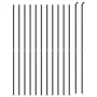 Wire fence with anthracite gray flange 1.8x25 m by vidaXL, fence panels - Ref: Foro24-154301, Price: 159,55 €, Discount: %