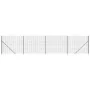 Wire fence with anthracite gray flange 1.6x10 m by vidaXL, fence panels - Ref: Foro24-154308, Price: 89,38 €, Discount: %