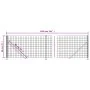 Drahtzaun mit grüner Kabelbinder 0,8x10 m von vidaXL, Zaunpaneele - Ref: Foro24-154160, Preis: 61,13 €, Rabatt: %