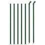Drahtzaun mit grünem Flansch 1,1x10 m von vidaXL, Zaunpaneele - Ref: Foro24-154178, Preis: 74,97 €, Rabatt: %