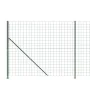 Drahtzaun mit grünem Flansch 1,4x25 m von vidaXL, Zaunpaneele - Ref: Foro24-154187, Preis: 160,93 €, Rabatt: %