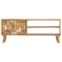 Mueble para TV de madera maciza de acacia 100x35x40 cm de vidaXL, Muebles TV - Ref: Foro24-287442, Precio: 140,92 €, Descuent...