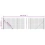 Cerca de alambre con brida gris antracita 1,4x25 m de vidaXL, Paneles de vallas - Ref: Foro24-154331, Precio: 116,44 €, Descu...