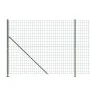 Cerca de alambre con brida verde 2,2x10 m de vidaXL, Paneles de vallas - Ref: Foro24-154167, Precio: 127,92 €, Descuento: %