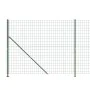 Drahtzaun mit grünem Flansch 2,2x10 m von vidaXL, Zaunpaneele - Ref: Foro24-154167, Preis: 127,92 €, Rabatt: %