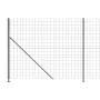 Cerca de alambre con brida gris antracita 2,2x25 m de vidaXL, Paneles de vallas - Ref: Foro24-154335, Precio: 163,46 €, Descu...