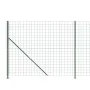 Wire fence with green flange 1.8x25 m by vidaXL, fence panels - Ref: Foro24-154189, Price: 192,64 €, Discount: %