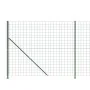 Drahtzaun mit grüner Kabelbinder 1,6x25 m von vidaXL, Zaunpaneele - Ref: Foro24-154188, Preis: 178,81 €, Rabatt: %