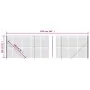 Drahtzaun mit grüner Kabelbinder 1,6x25 m von vidaXL, Zaunpaneele - Ref: Foro24-154188, Preis: 178,81 €, Rabatt: %