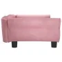 Cama para perros de terciopelo rosa 95x55x30 cm de vidaXL, Camas para perros - Ref: Foro24-171813, Precio: 82,95 €, Descuento: %